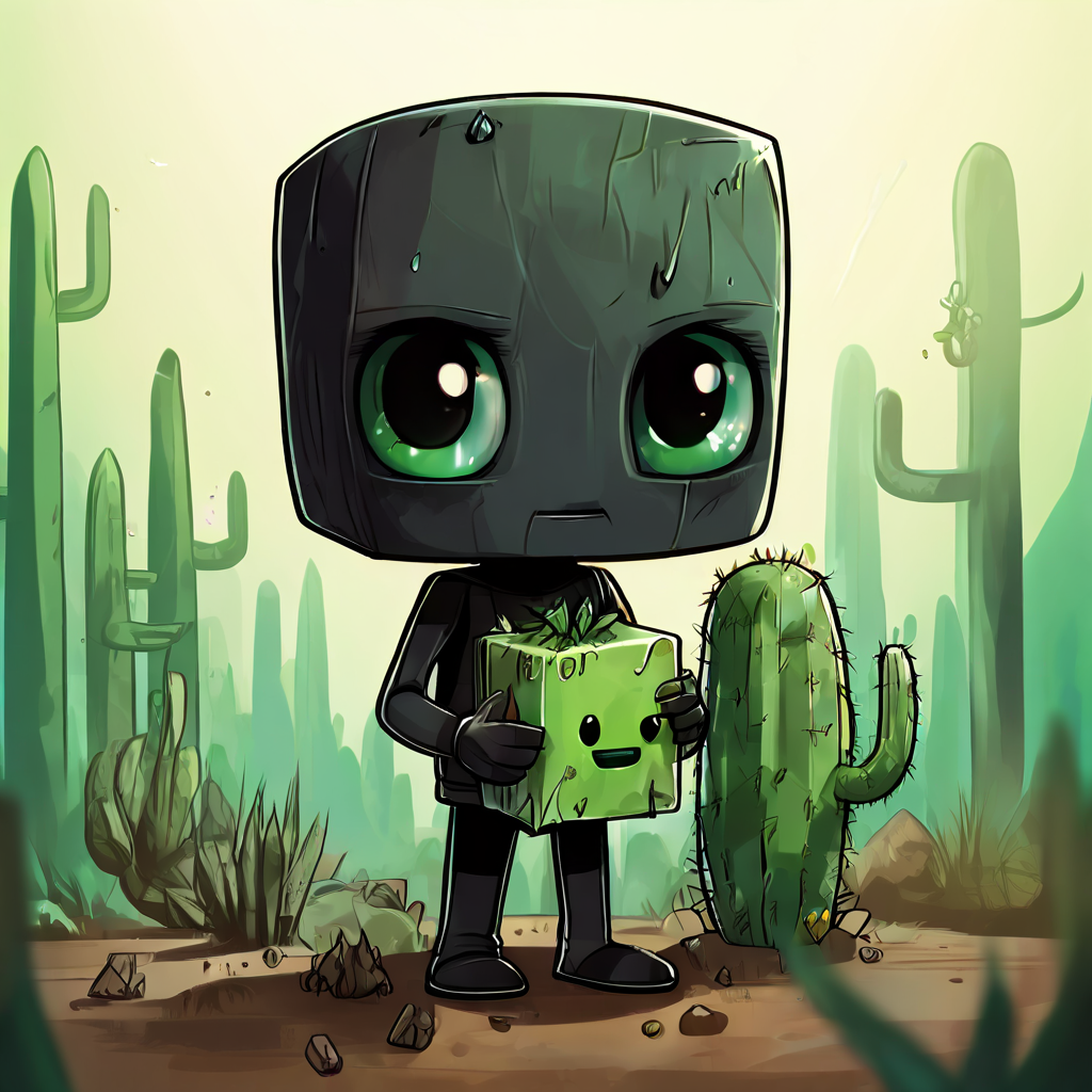 Desertprickle Cactus Enderman