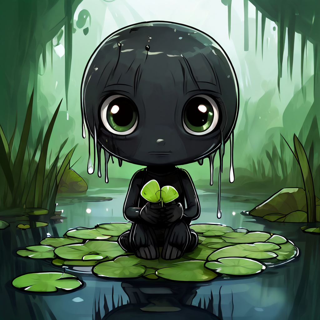 Swamp Clover Enderman Girl