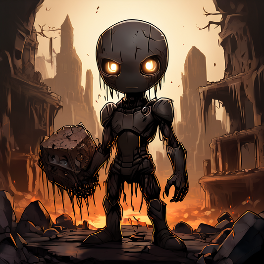 AI Temple Desert Mech Enderman