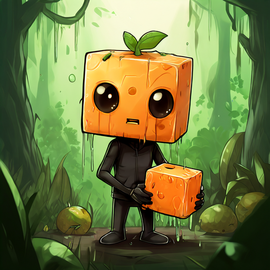 Pumpkin Headed Scared Enderman
