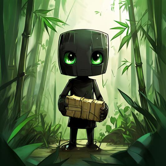 Bamboo Twin Enderman