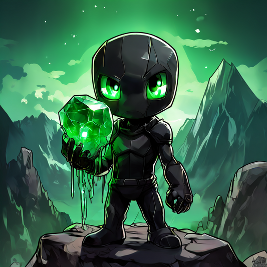 Mountain Emerald Enderman