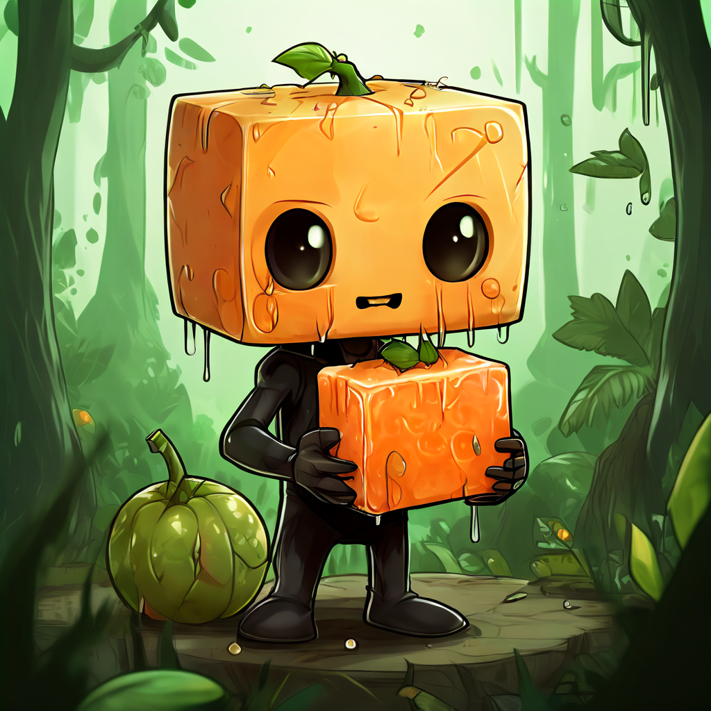 Swampy Pumpkin Enderman